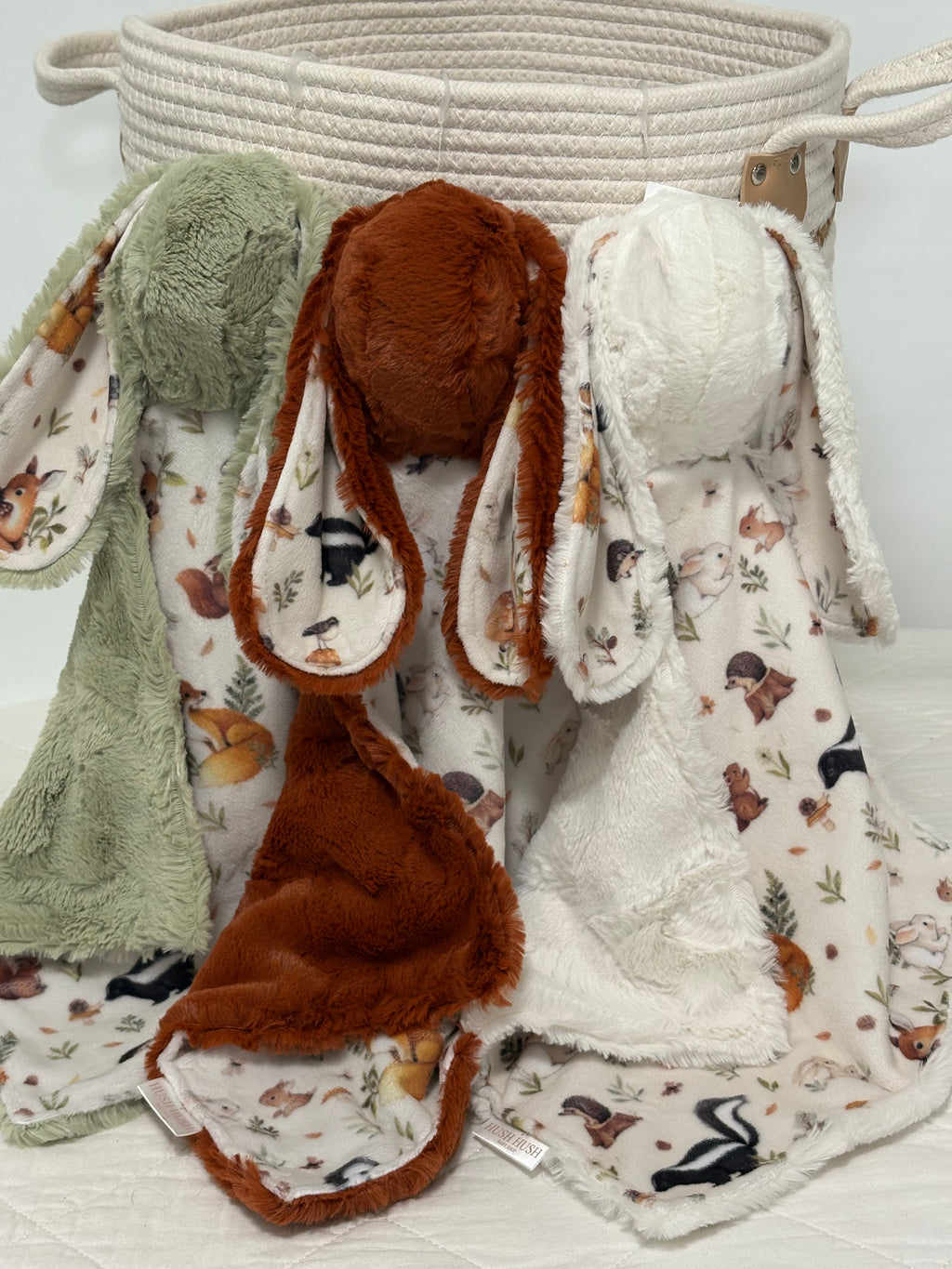 Woodland animals Bunny lovies