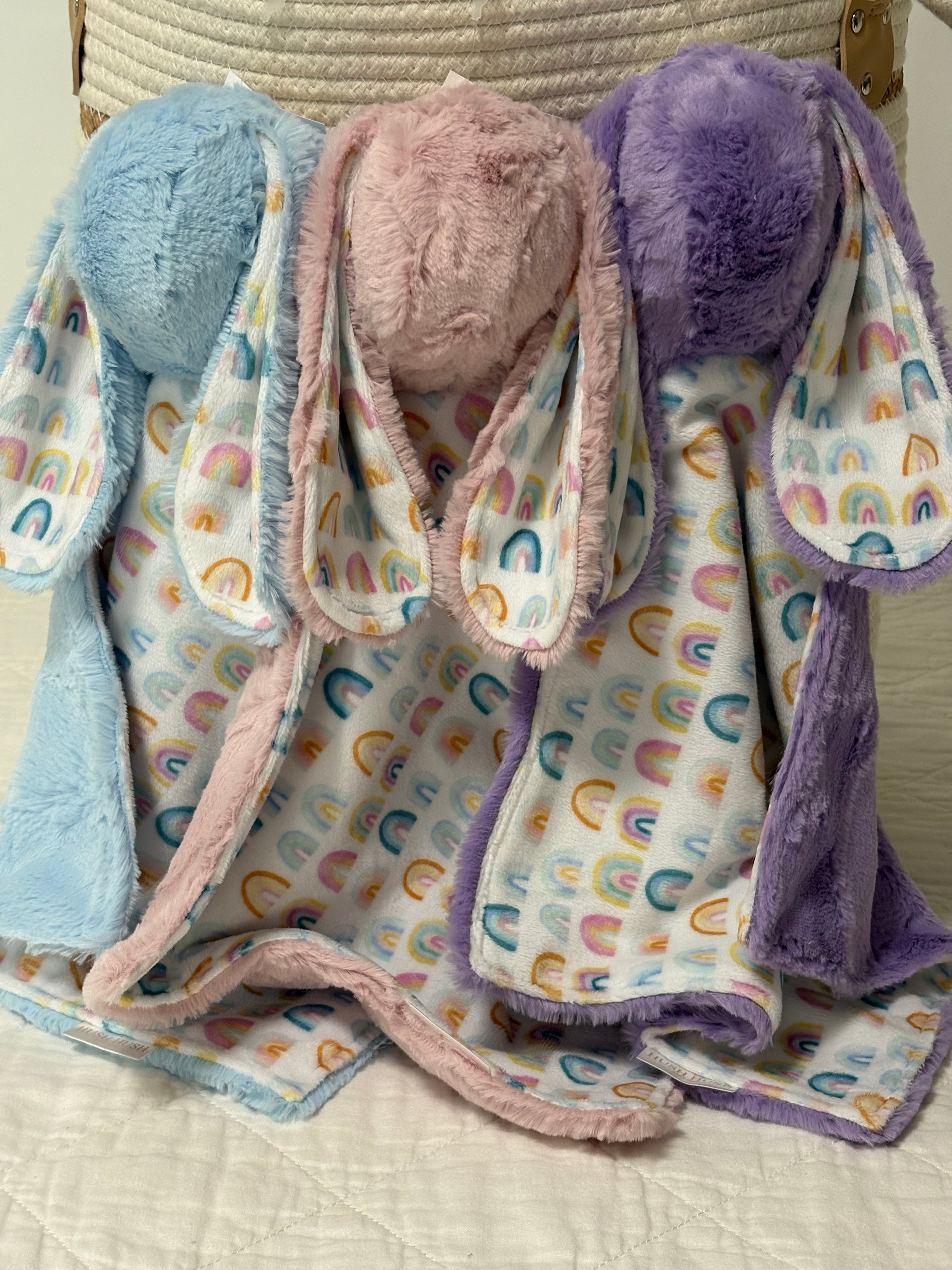 Rainbows Bunny lovies